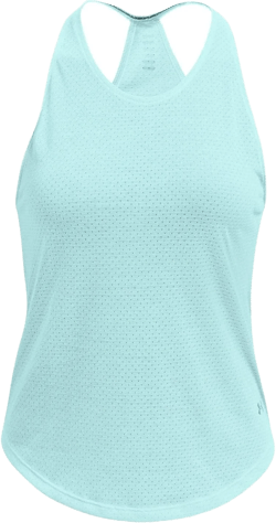 Under Armour Women's Streaker Tank Small Breeze (441)/Reflective