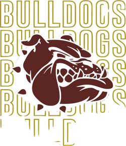 Bulldogs with head shirt