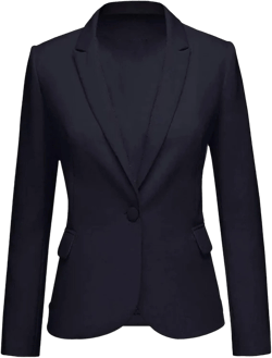 Black Blazer Women Color Suit Jacket Lapel Keep Warm and Slim Loose Long Sleeve Fashion Blazers for Women Casual