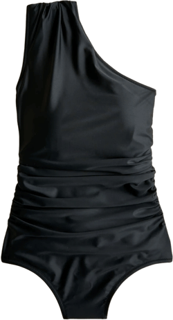 Ruched One-shoulder One-piece For Women