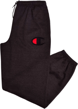 Champion Big and Tall Sweatpants for Men - Fleece Jogger Sweatpants Embroidered