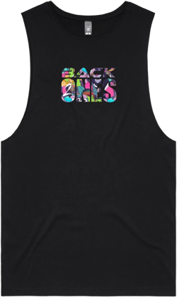 'LIMITED EDITION'  The TINA - DOUBLE PRINT - Muscle Tank Tee