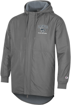 Champion Stadium Fleece Jacket Grey