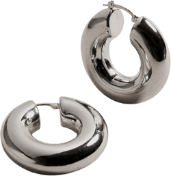 Ravena Large Plump Hoops by Aureus + Argent