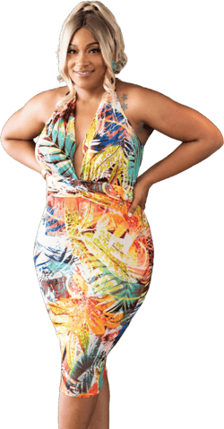 Ashley | Haltered Dress