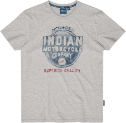 Indian Motorcycle Men's Watercolor T-Shirt, Gray : Clothing, Shoes & Jewelry
