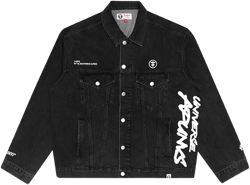 AAPE LOGO DENIM JACKET