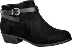 Avenue Women's Wide Width Jada Ankle Boot - 8 W, Black