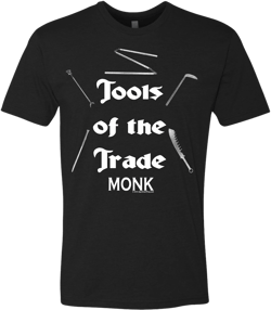 Tools of the Trade - Monk - Tabletop RPG Fan Tee