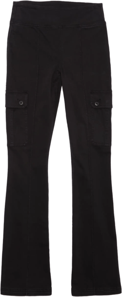 AE Stretch Pull-On High-Waisted Kick Bootcut Cargo Pant