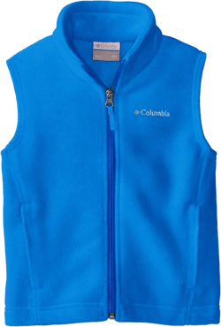 Columbia Boys' Steens Mountain Fleece Vest Hyper Blue XX-Small