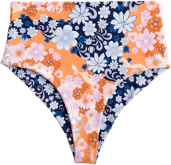 Madewell x Agua Bendita Alicia Reversible Bikini Bottom