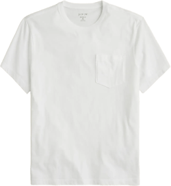 Broken-in pocket T-shirt
