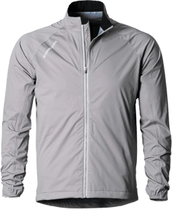 Showers Pass Cloudburst Jacket - Waterproof Breathable & Packable Softshell Jacket - Men's Lightweight Running & Cycling Gear Small Titanium