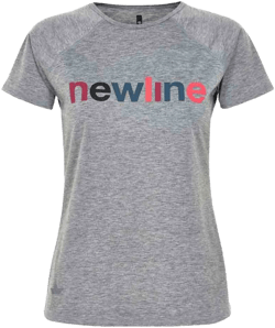 BLACK Heather Logo Tee Womens