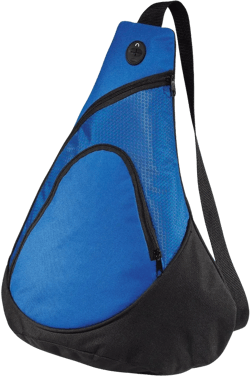 Port Authority Honeycomb Sling Backpack - Lightweight and Versatile Crossbody Bag Trendy Stylish and functional - Twilight Blue
