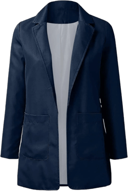 Blazer Jackets for Women Work Office Suit Coats Slim Open Front Cardigan Lapel Collar Long Sleeve Outerwear