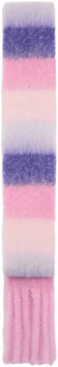 Thin striped scarf