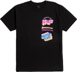 Huf Master Plan Short Sleeves T-Shirt Black TS01942