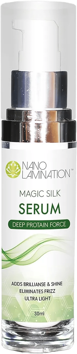 Magic Silk Serum – Shimmer and Shine Hair Serum – Advanced Anti-Frizz Hair Products for Women and Men for Stronger and Softer Hair – UV Protection – Ultra-Lightweight Formula