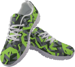 AmzPrint Womens Mens Walking Shoe Cute Animal Print White Sole Hiking Shoes for Women Men Fahsion Casual Sneakers Size 5.5-13.5 Women Shoes 10 Abstract Graphic