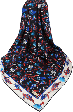 Hijab Scarf for Women | Lightweight Hair Scarves Islamic Turban | 35" - 35" Silk Like Head Scarfs Seasonal Shawl