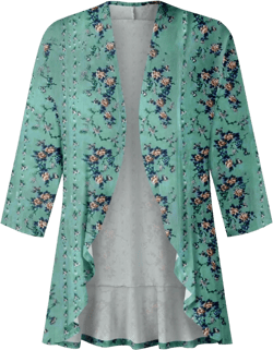 Western Aztec Cardigan for Women 3/4 Length Sleeve Lightweight Summer Cardigan Light Womens Jacket Women's Cardigans 02-dark Green Small