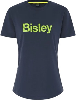 Bisley Womens Cotton Bisley Logo Tee (BKTL064)