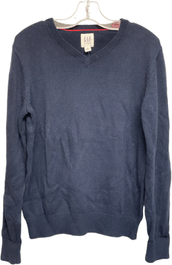 Gap Size 8 Navy Knitted Cotton Blend Big Boys Sweaters & Vests