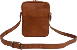 9 Inch Mini Handmade Vintage Leather Crossbody Bag Men Women Unisex Teens Purse Wallet Satchel Handbag Messenger Sling Bags
