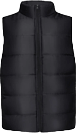 Men's Packable Insulated Puffer Vest with Zipper Pockets Lightweight Warm Winter Sleeveless Jackets for Golf Running X01-black 3X-Large