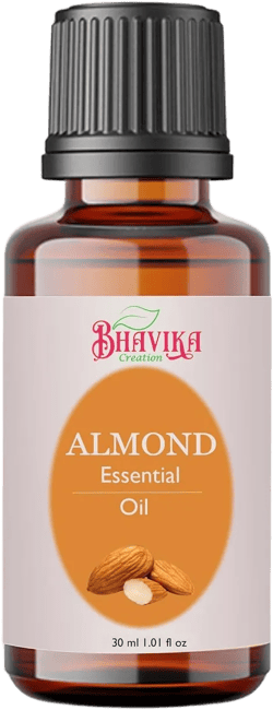 Almond Essential Oil, 1.01 fl oz, Brown/Orange