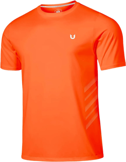 NORTHYARD Breathable 2.0™ Men's Athletic Workout T-Shirt XX-Large Orange