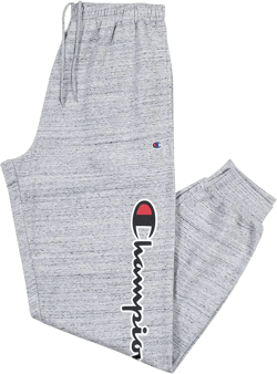 Champion Sweatpants for Men Big and Tall Cotton Fleece Joggers 3X Tall, Heather Space Dye