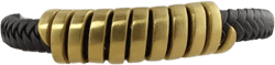 WRAPPED BAR MENS BRACELET