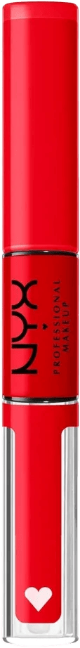 NYX Professional Makeup Shine Loud Vegan High Shine Long-Lasting Liquid Lipstick - Rebel In Red - 0.22 fl oz