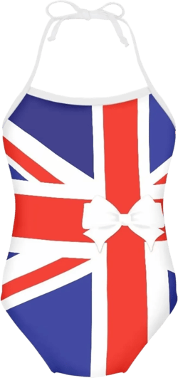 Mumeson Girls One Piece Swimsuit Summer Beach Swimwear Toddler & Kids Swimsuits Quick Dry Bathing Suits 3-4T Usa Flag