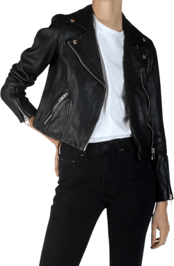 Austin Leather Biker Jacket