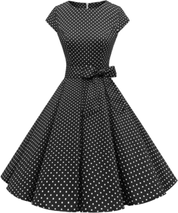 Dressystar Women's Vintage Cocktail Party Dress 1950s Retro Rockabilly Prom Dresses
