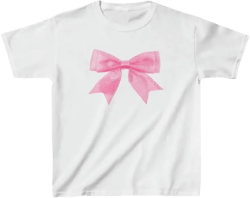 Lunoakvo Women's Y2K Baby Tees Short Sleeve E-Girls Cute Graphic Print Crop Tops Retro Vintage Aesthetic T Shirts, Large, White4