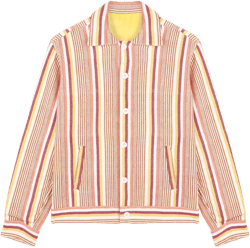 Curtis III Tailor Fitted Striped Long Sleeve Jacket