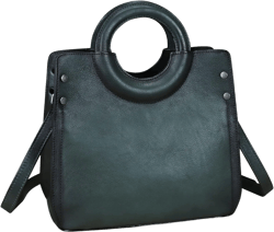 Genuine Leather Handbags for Women Vintage Real Leather Fashion Messenger Bag Shoulder Bag Crossbody Bag Satchel Purse Darkgrey