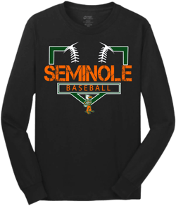 SHS Baseball Cotton Long Sleeve Shirt - PC54LS Port & Company® Long Sleeve Core Cotton Tee