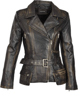 Womens Genuine Lambskin Leather Jacket | Classic rider leather jacket | Black Leather Jacket Women | Womens Leather Jacket