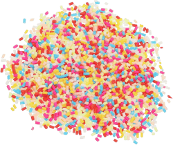 PATIKIL 120g Fake Sprinkles, Faux Sprinkles Clay Sprinkles Chocolate Shredded Sugar granules for Nail Art DIY Crafts Cake Phone Case Resin Nail Art Slices Polymer Slices, Mixed Colors