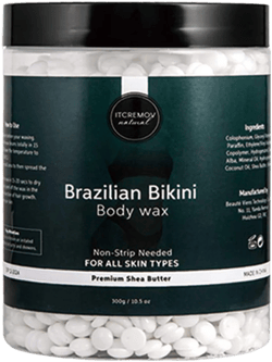 Hard Wax Beads, Brazilian Bikini Hair Removal Wax,Ideal for sensitive skin and all skin types, none strips needed,300g 10.5 Oz