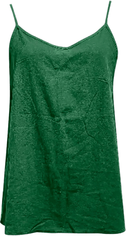Cotton and Linen Undershirt Women's Summer New Loose Cotton and Linen Inner Take Sleeveless Bottoming Blouse Small Green
