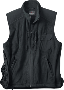 Woolrich Men's Elite Polyester Fleece Tactical Vest 3X-Large Black