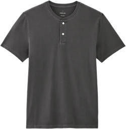 The Essential Organic Garment-Dyed Henley