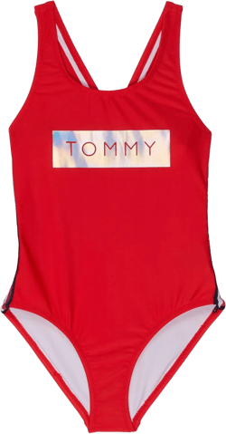 Tommy Hilfiger Girls' One-Piece and Bikini Swimsuits with UPF 50+ Sun Protection, Quick Drying Bathing Suit